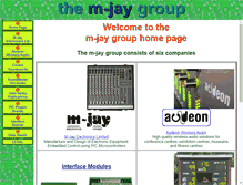 Tablet Screenshot of m-jay.co.uk